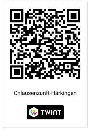 TWINT QR-Code Gönnerbeitrag